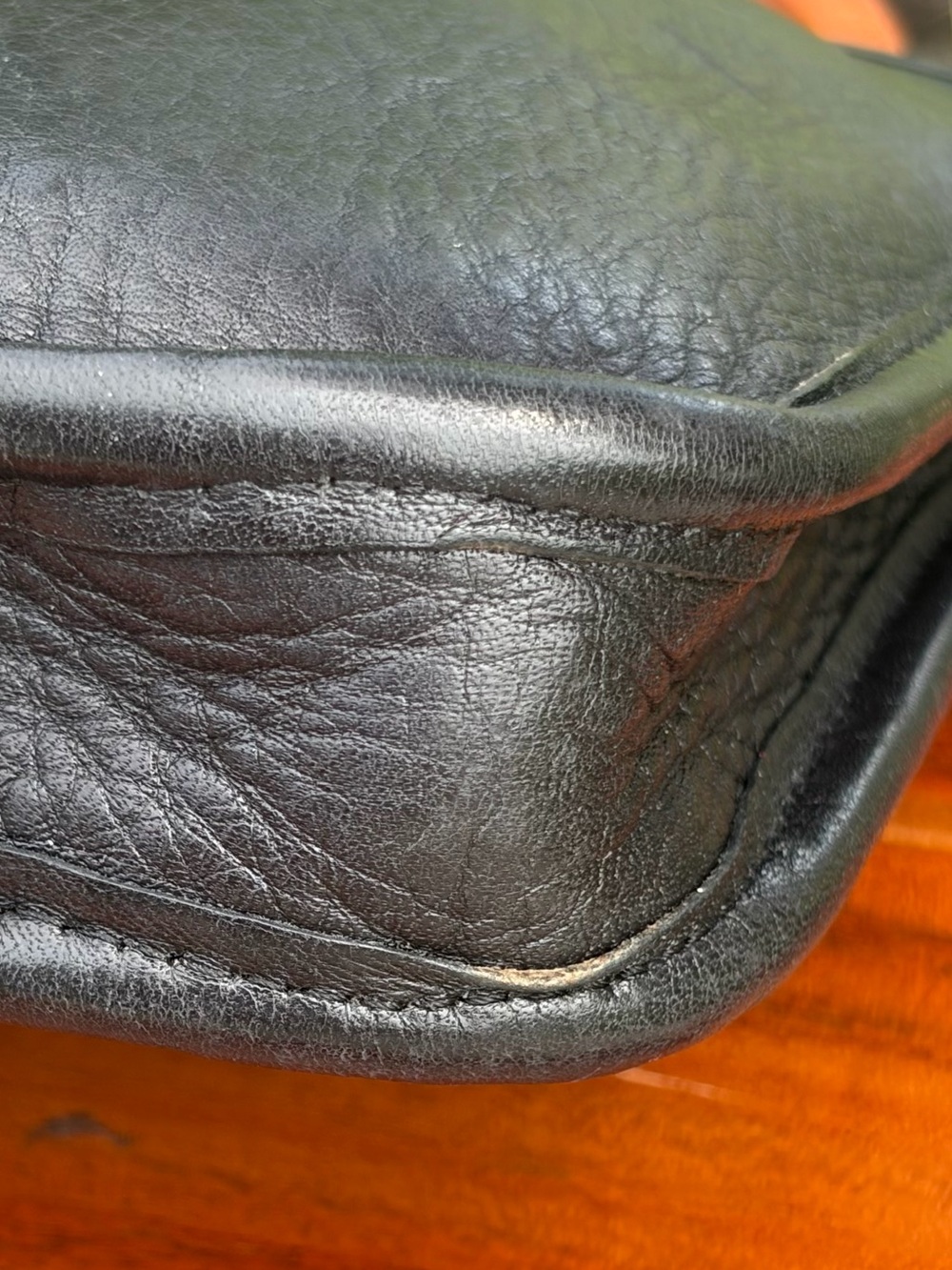 Vintage COACH Navy Bonnie Cashin Zippered Clutch EUC - Picture 15 of 17